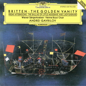 Britten · The Golden Vanity (CD) Cover